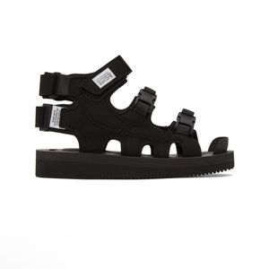 Suicoke Black BOAK V Sandals